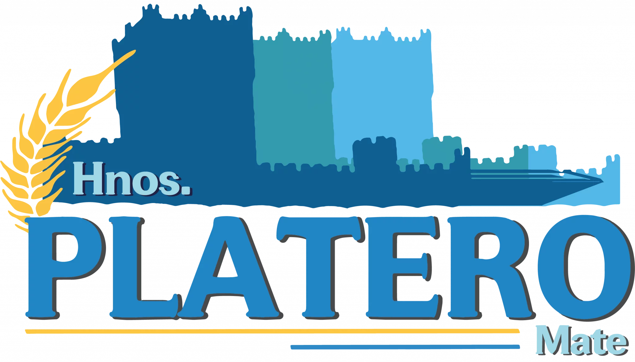 logotipo hermanos platero mate